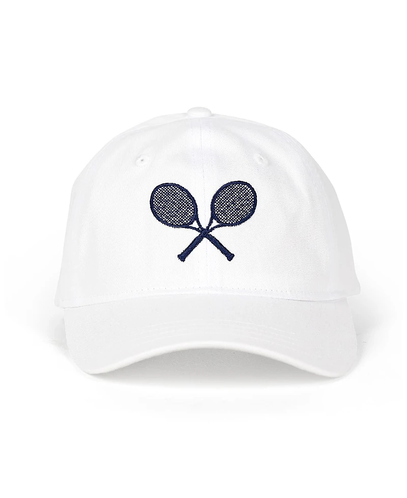 Ame & Lulu Crossed Racquets Heads Up Hat