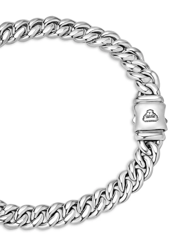 Men's Sterling Silver Anthem Curb Chain Link Bracelet - Exclusive