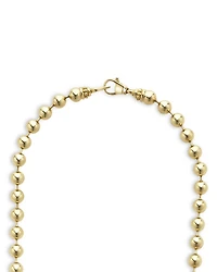 Men's 18K Yellow Gold Anthem Ball Chain Necklace Collection - Exclusive