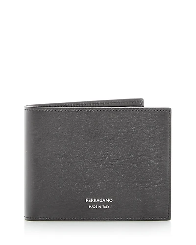Ferragamo Men's Florence Leather Bifold Wallet