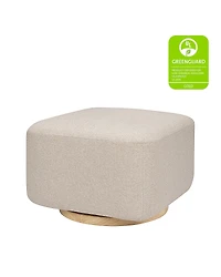 Babyletto Kiwi Gliding Ottoman with Light Wood Base