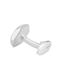 Men's Sterling Silver Trademark Hexagon Cufflinks