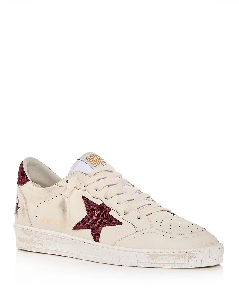 Golden Goose Men's Ball Star Low Top Sneakers