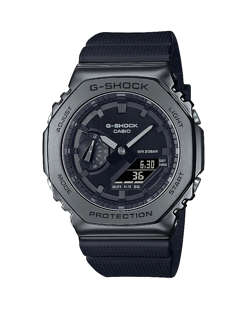 G-Shock Gunmetal Analog Digital Watch, 44.4mm