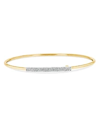 Phillips House 14K Yellow Gold Diamond Bangle Bracelet
