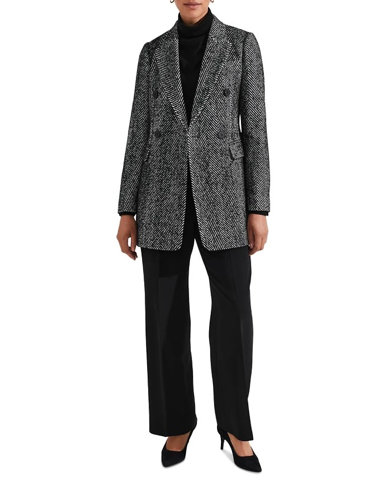 Skye Herringbone Coat