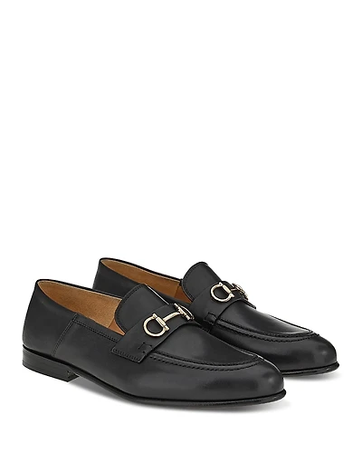 Ferragamo Women's Ottone Leather Loafers