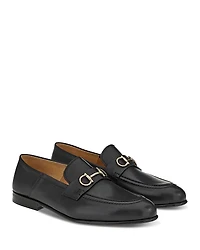 Ferragamo Women's Ottone Leather Loafers
