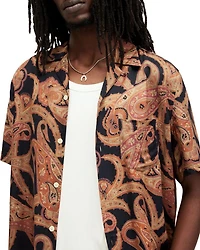 Morganza Regular Fit Buton Down Camp Shirt