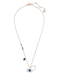 Symbolica Evil Eye Swarovski Crystal Pendant Necklace, 14.8"