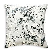 Scalamandre Ascot Linen Print Pillow