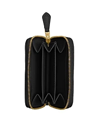 Small Zip Leather Card Case