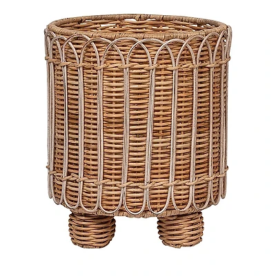 Juliska Provence Rattan Round Planter