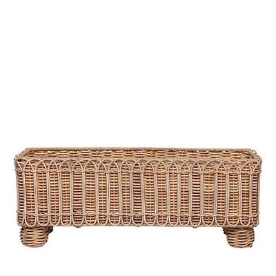Provence Rattan Rectangular Planter