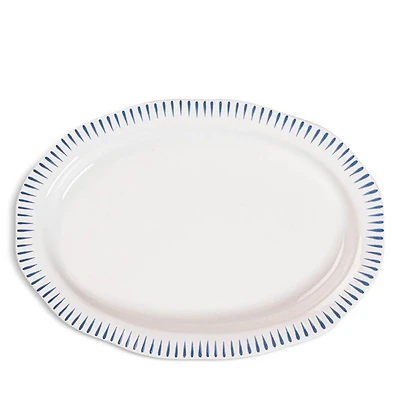 Sitio Stripe 17" Serving Platter