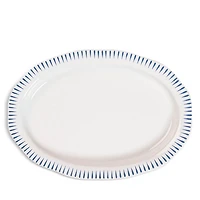 Sitio Stripe 17" Serving Platter