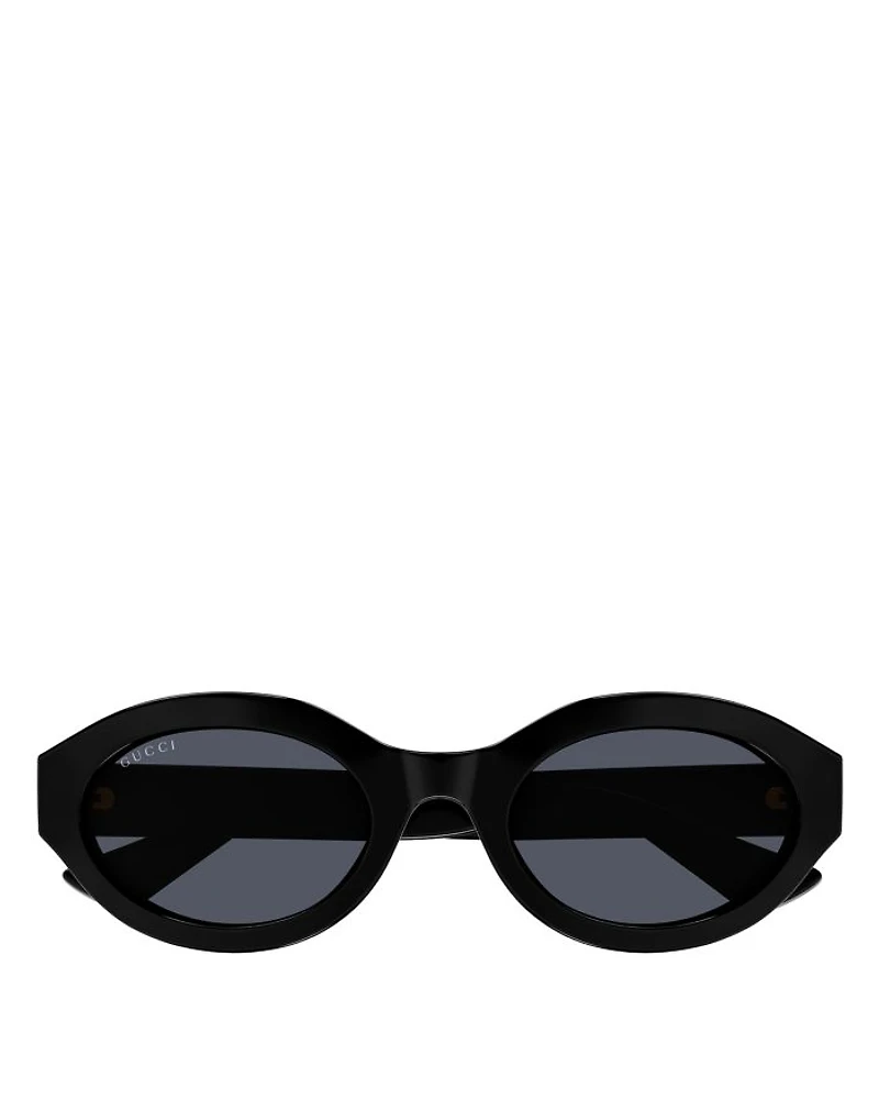Minimal GG Geometrical Sunglasses, 53mm