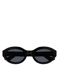 Minimal GG Geometrical Sunglasses, 53mm