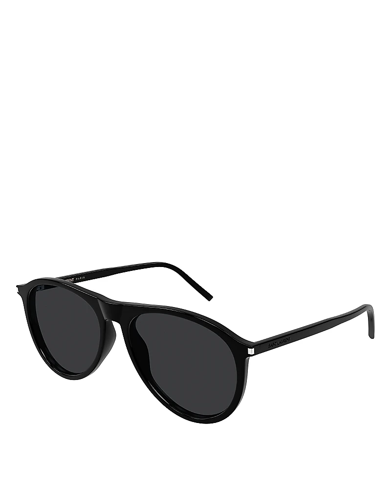 Saint Laurent Thin Pilot Sunglasses