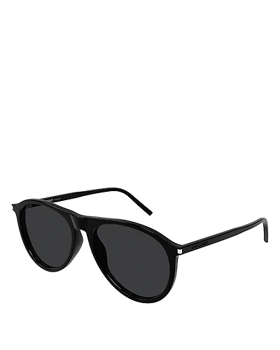 Saint Laurent Thin Pilot Sunglasses