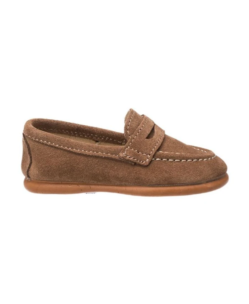 Unisex Suede Penny Loafer