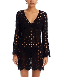 Crochet Cover Up Dress - Exclusive