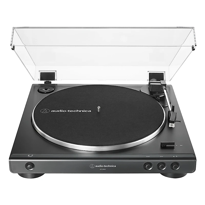 audio-technica At-LP60X Fully Automatic Belt-Drive Stereo Turntable