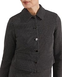 Violet Ponte Jacket
