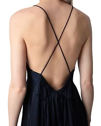 Rayonne Satin Maxi Dress