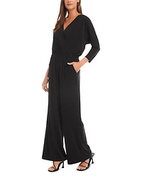 Crossover Neck Jumpsuit
