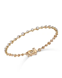 Diamond Bracelet in 14K Yellow Gold, 1.0 tcw