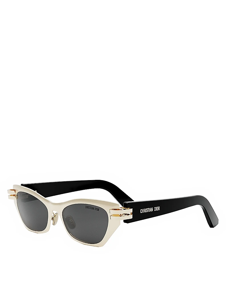 Dior CDior B3U Mirrored Butterfly Sunglasses, 53mm