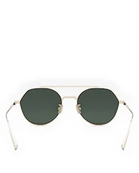 DiorBlackSuit R6U Mirrored Geometric Sunglasses, 54mm