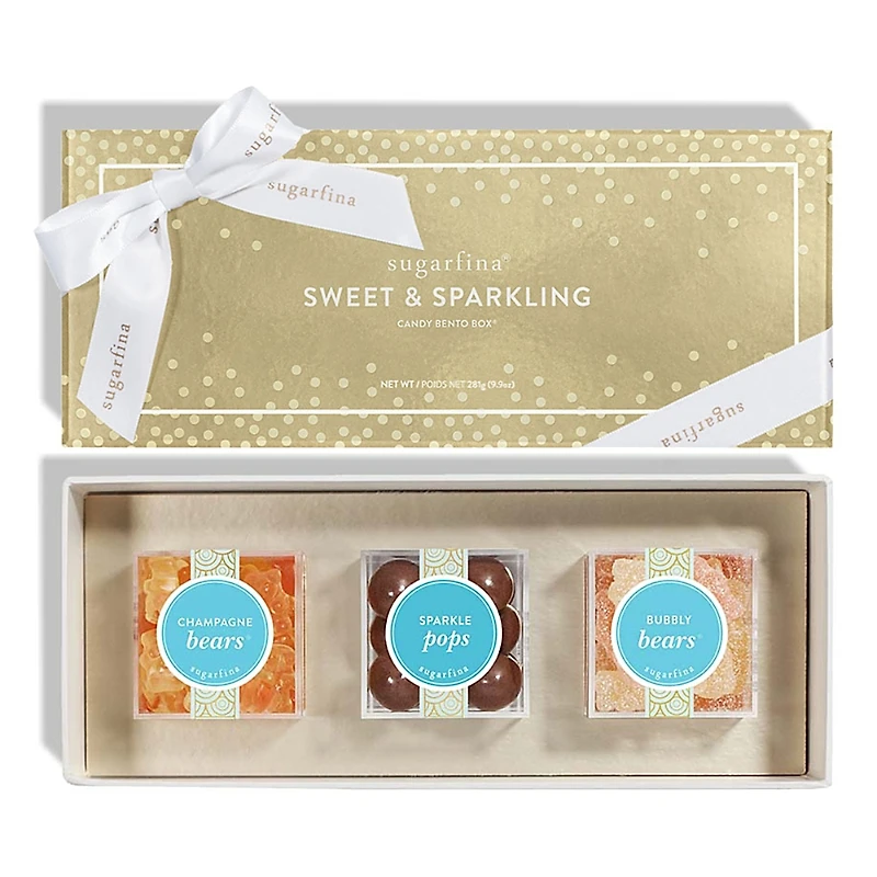 Sugarfina 3 Pc Sweet & Sparkling Bento Box
