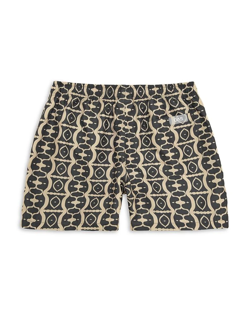 Forge Hypnotise Tailored Fit 4.3" Swim Trunks