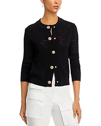 Nancy Yang Lace Cardigan Sweater