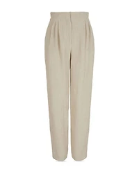 Textured Slim Leg Pants