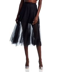 Tulle Midi Skirt - Exclusive