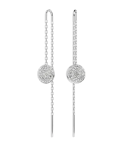Swarovski Sublima Drop Threader Earrings