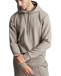 Reiss Fabien Interlock Regular Fit Hoodie