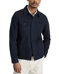 Garment Dyed Denim Work Jacket