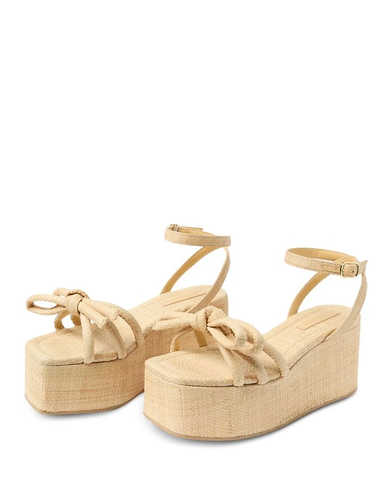 Women's Hudson Raffia Platform Sandals