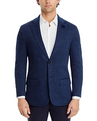 New York Plaid Jersey Regular Fit Sport Coat