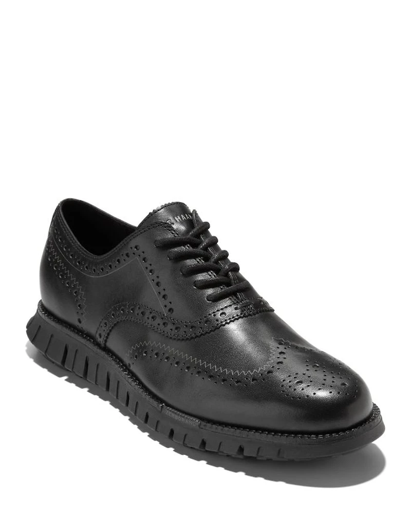 Men's ZERØGRAND Remastered Lace Up Wingtip Oxford Dress Shoes