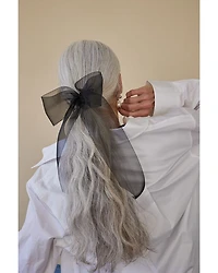 Amy Silk Organza Bow Barrette