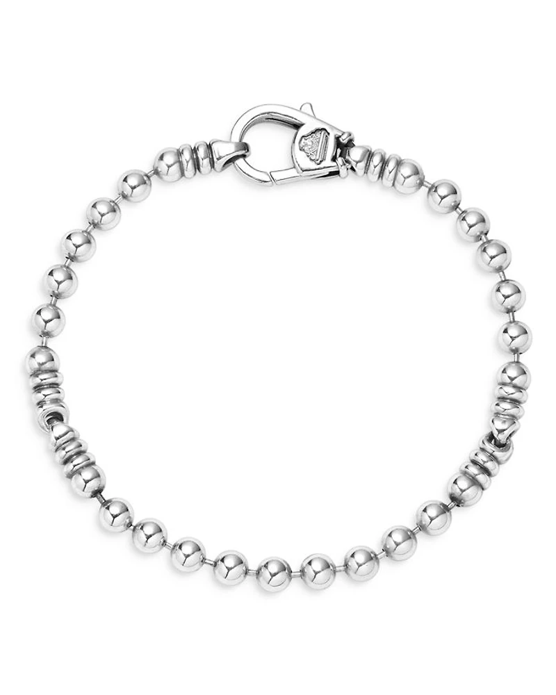 Men's Sterling Silver Anthem Ball Chain Bracelet - Exclusive