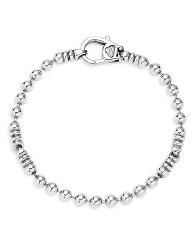 Men's Sterling Silver Anthem Ball Chain Bracelet - Exclusive