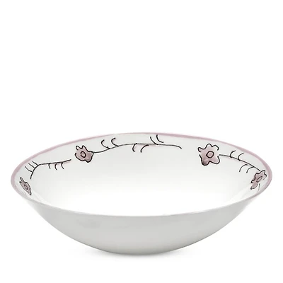 Marni Dark Viola Low Serving Bowl