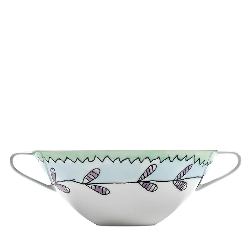 Serax Marni Blossom Milk Soup Bowl with Handles