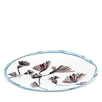 Marni Camelia Aubergine Large Serving Platter